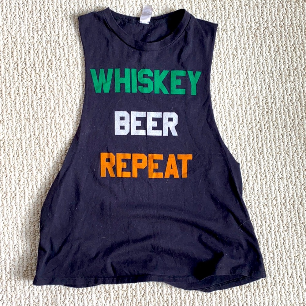 St Patty’s Day Cut Off Tee